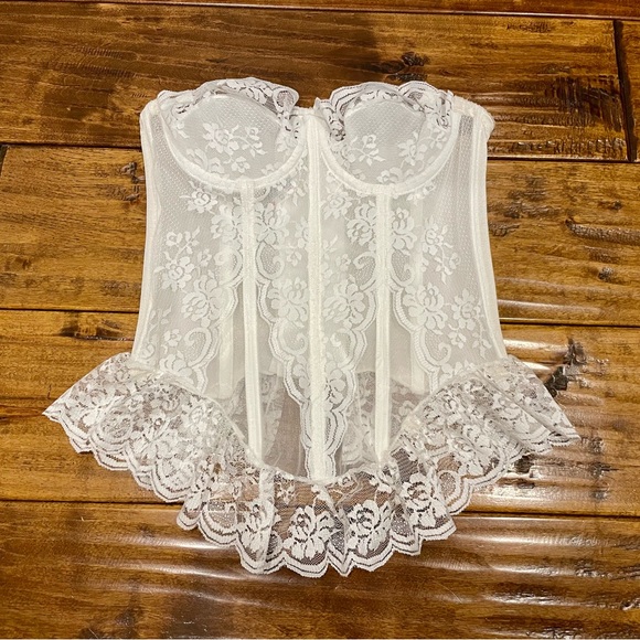 Vintage Smart white bustier - Picture 3 of 13